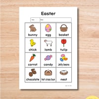 チャート〈Easter Chart イースター・復活祭チャート〉１page