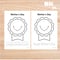 ワークシート〈Happy Mother\'s Day Worksheet 母の日メダルワークシート①〉