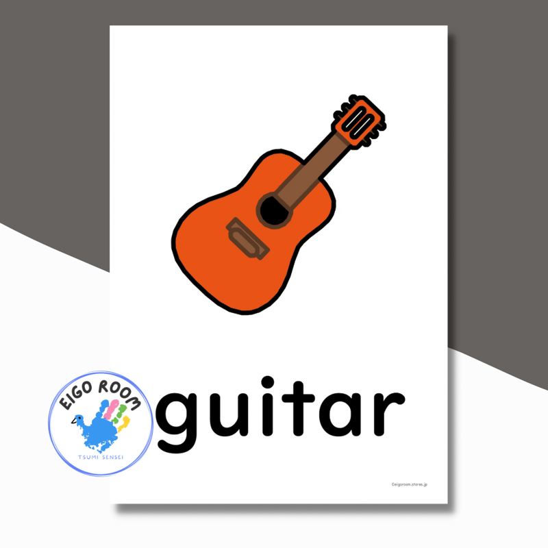 絵カード〈新『New Horizon5・6』完全対応◎ Musical instrument