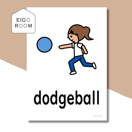 絵カード〈『Let's try!１』完全対応◎ Sports Flashcards スポーツピクチャーカード〉 ５pages