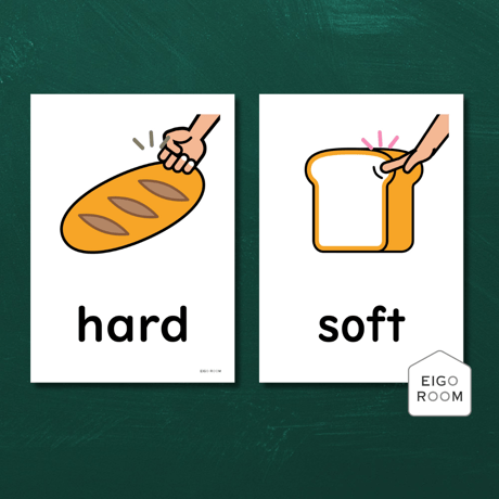 絵カード〈『Blue Sky５・６』完全対応◎  Adjectives Flashcards 感想・様子など・形容詞ピクチャーカード④〉 １２pages