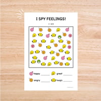 アイスパイゲーム〈I spy feelings! 気持ちを探そう、数えよう〉１page