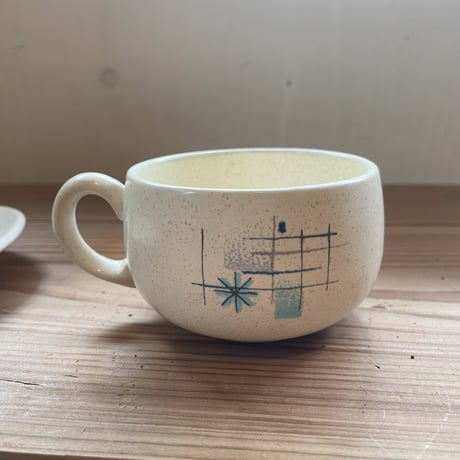 1950's　Franciscan Oasis（ cup&saucer 1set）