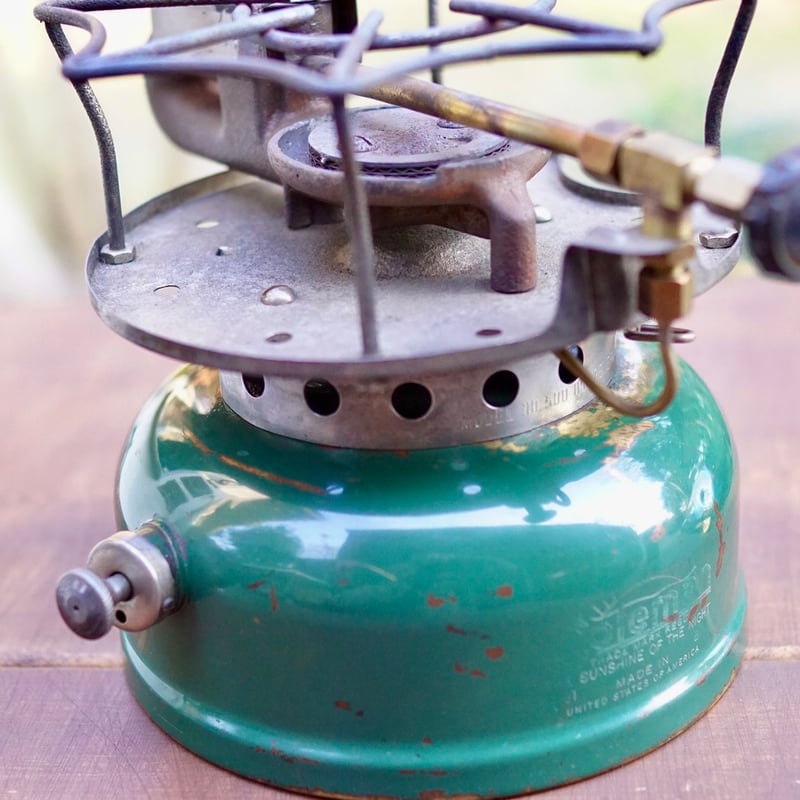 Coleman - 美品 コールマン スピードマスター 500 1953年 B 真鍮 オールドコールマン、星形ゴトクのスピードマスター500[2022.05