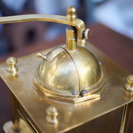 1950's〜　Vintage European Brass Coffee Mill