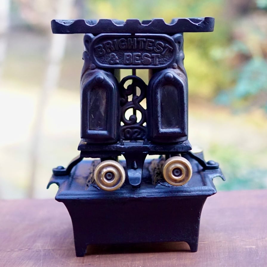 【美品】超小型アイロンストーブ　The Brightest & Best Brightest & Best アイロンストーブ | 4BEANS COFFEE ROASTERS