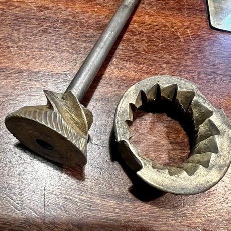1950's〜　Vintage European Brass Coffee Mill