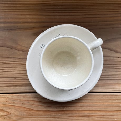 1950's　Franciscan Oasis（ cup&saucer 1set）