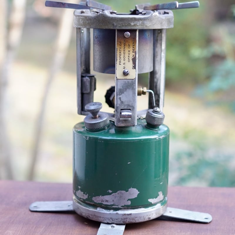 1942's COLEMAN520 GI POCKET STOVE CIVILIAN DEFE