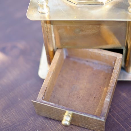 1950's〜　Vintage European Brass Coffee Mill