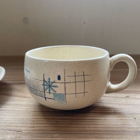 1950's　Franciscan Oasis（ cup&saucer 1set）