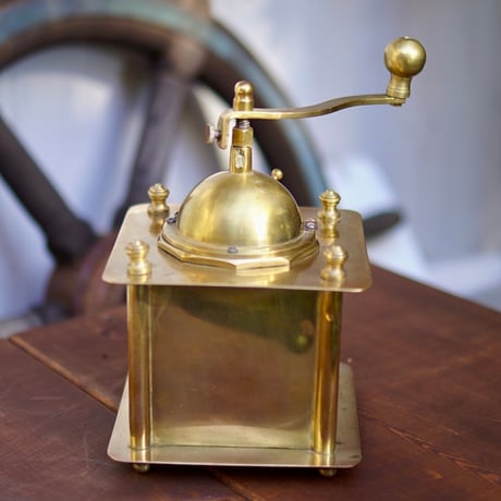 1950's〜　Vintage European Brass Coffee Mill
