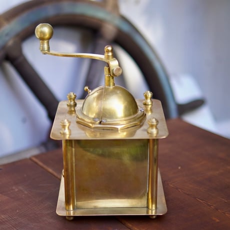 1950's〜　Vintage European Brass Coffee Mill