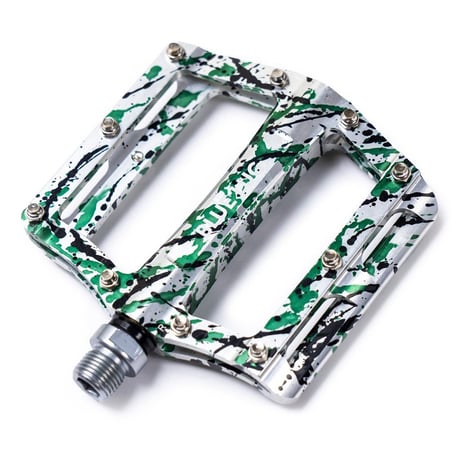 *BLUE LUG* SHARK pedal (marble green)