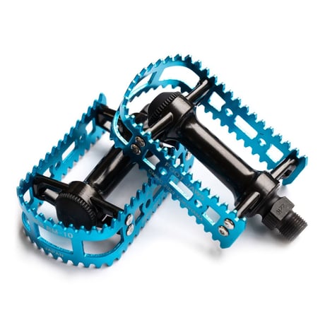 *MKS* FOOT JAWS bm-10 CMWC limited (black/ocean blue cage)