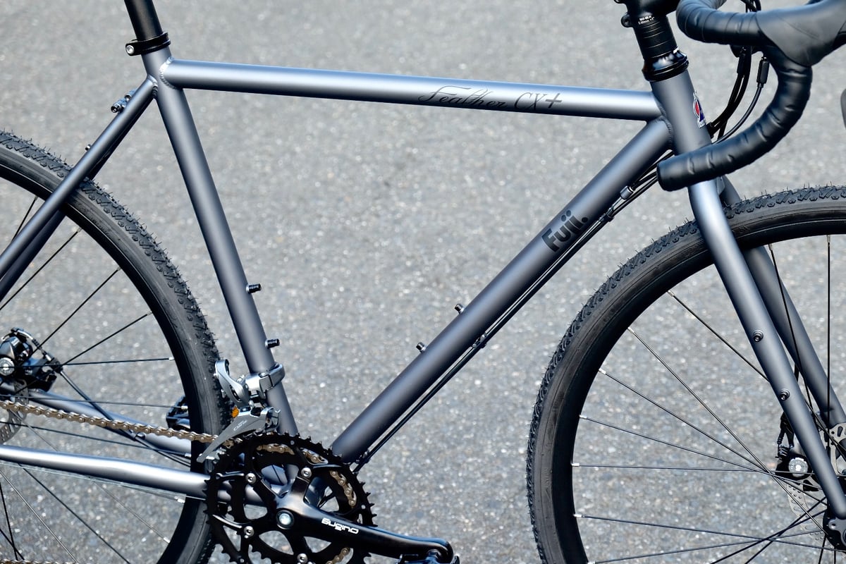 FUJI Feather CX+ フジ フェザー　ブラウン×グレー　49サイズ FUJI Feather CX+ フジ フェザー ブラウン×グレー 49サイズ FUJI