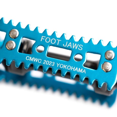 *MKS* FOOT JAWS bm-10 CMWC limited (black/ocean blue cage)