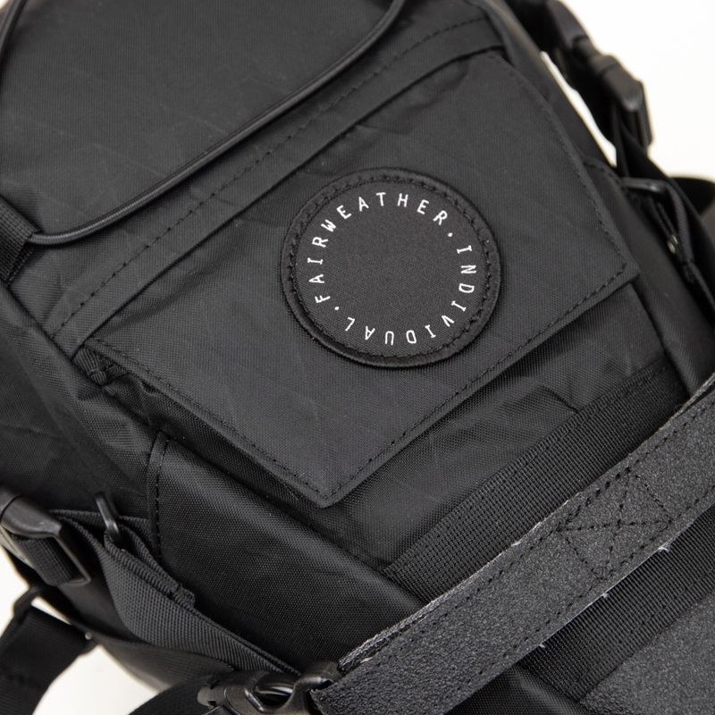 FAIRWEATHER* seat bag (x-pac black) | TOLT 旅と暮ら