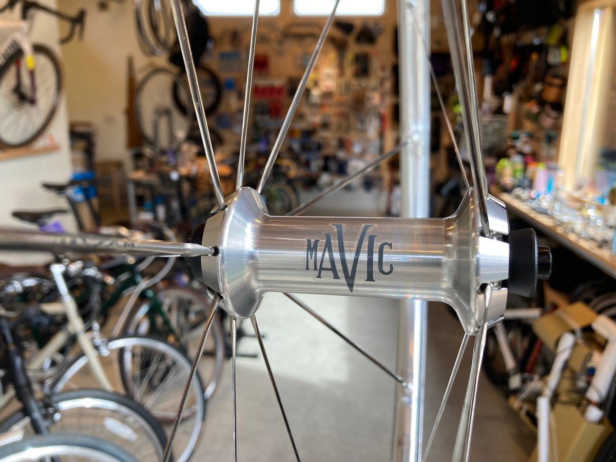 MAVIC KSYRIUM SL HERITAGE RIM シルバーポリッシュ 前後セット |