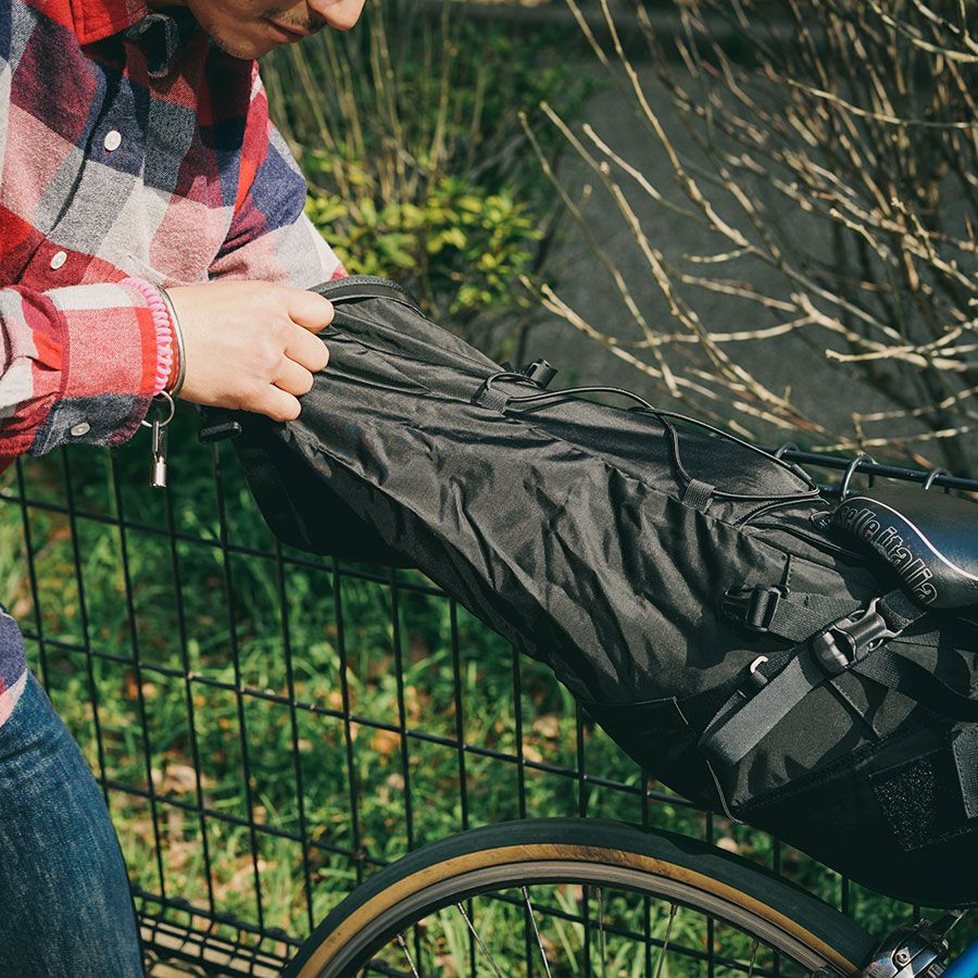 FAIRWEATHER* seat bag (x-pac black) | TOLT 旅と暮ら