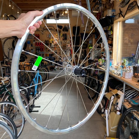 MAVIC KSYRIUM SL HERITAGE RIM シルバーポリッシュ 前後セット