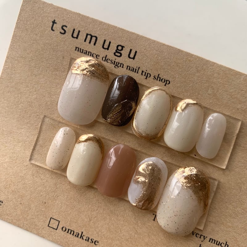 No.2】 ネイルチップ | tsumugu 【 ネイルチップ販売 】