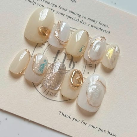 新品未使用　ネイルチップ5点セット　りり 新品未使用 ネイルチップ5点セット りり様専用