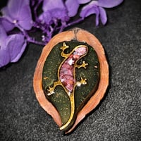 胡桃のお護り【蜥蜴】