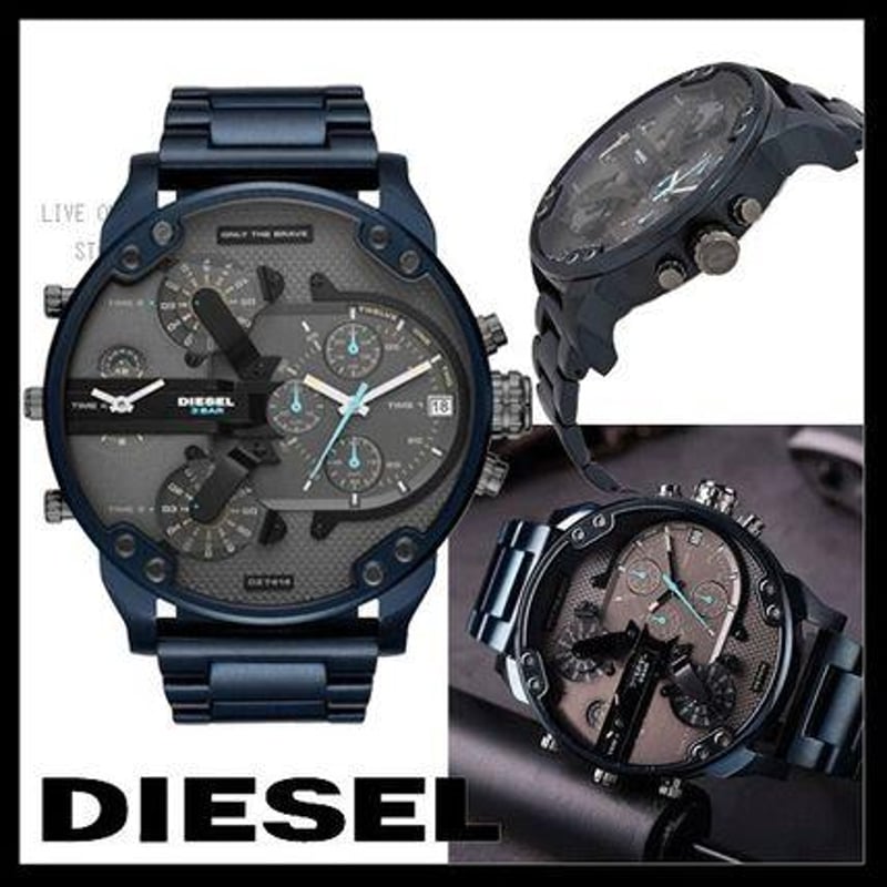 DIESEL ディーゼル 腕時計 メンズ MR.DADDY ミスターダディ ディーゼル/Diesel/時計/ミスターダディー/DZ7414 /グレー