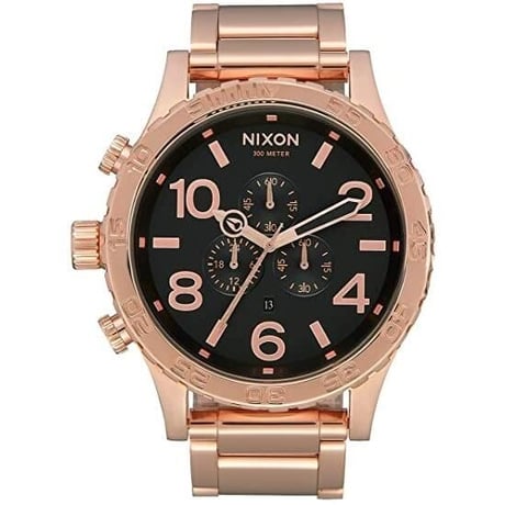 ニクソン NIXON 腕時計 51-30 CHRONO ALL ROSE GOLD/BLACK 　A083-1932　A0831932