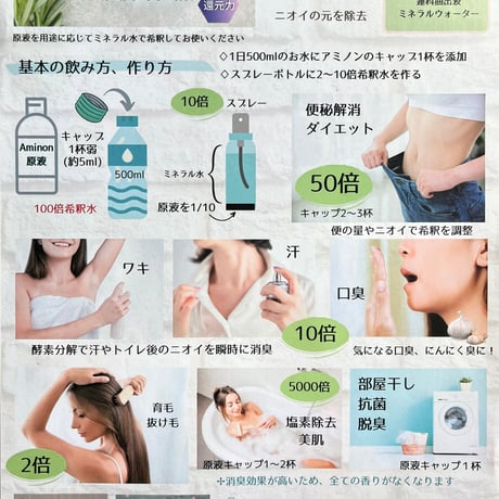 アミノンテラヘルツ　300ml