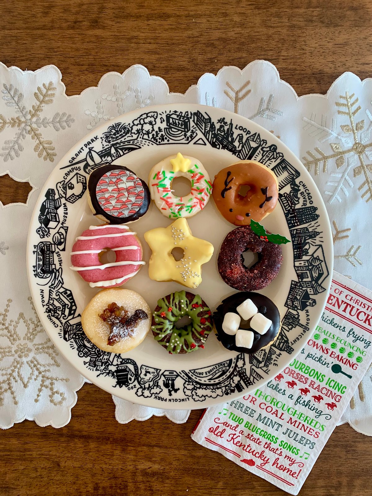 パーティを華やかに飾る♪】2025新作クリスマスドーナツ【冷凍便