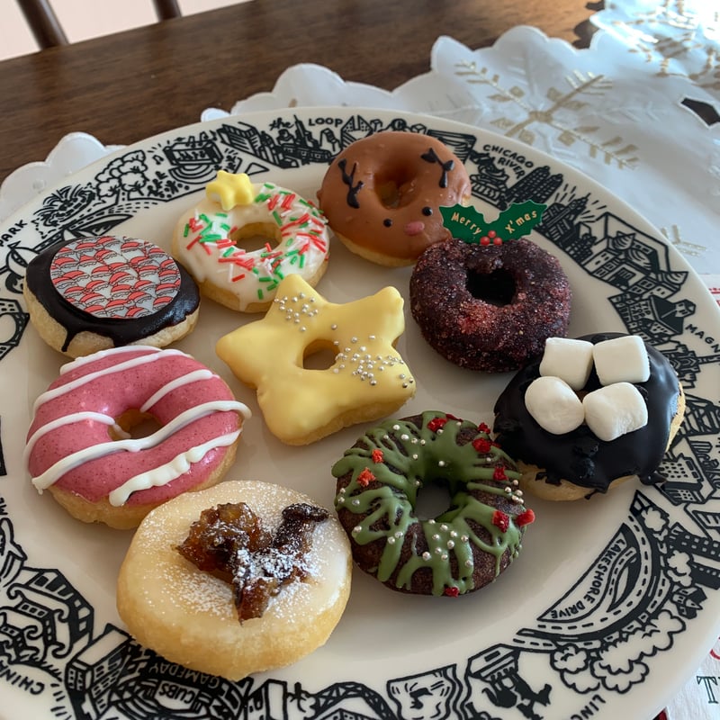 パーティを華やかに飾る♪】2025新作クリスマスドーナツ【冷凍便
