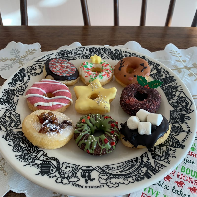 パーティを華やかに飾る♪】2025新作クリスマスドーナツ【冷凍便