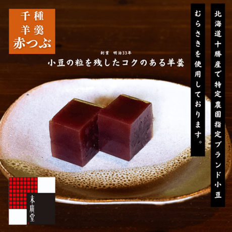 千種羊羹 赤つぶ（竹皮）