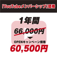 Youtubeメンバーシップ価格　1年間