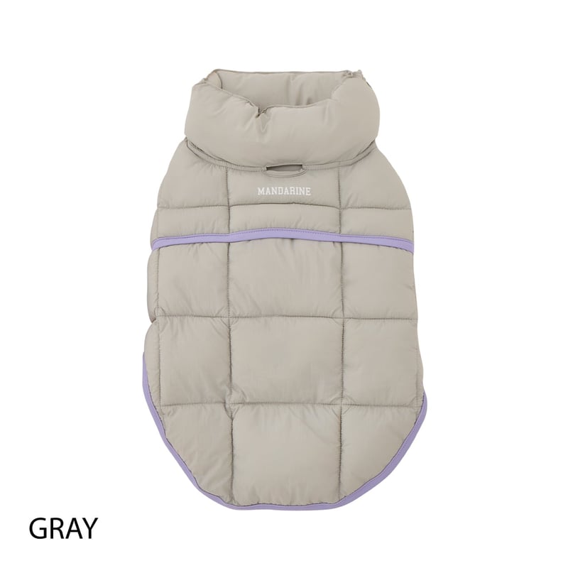 haru♡スーパーライトパフベストグレーL② haru♡様専用スーパーライトパフベストグレーL②