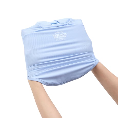 MANDARINE BROTHERS  INSECT SHIELD SKIN TIGHT COOL T-SHIRT  インセクトシールドスキンタイトクールTシャツ LIGHTBLUE