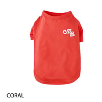 MANDARINE BROTHERS PUFFY LOGO COOL TEE パフィーロゴクールティー  CORAL