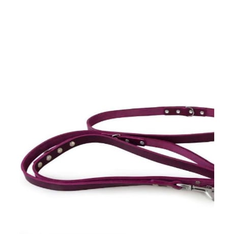 ドイツ製 Das Lederband 【レダーバンド】WEINHEIM ワインハイム アジャスタブルリード　red/violet