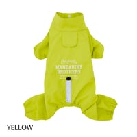 MANDARINE BROTHERS 2026新商品 RAIN SUIT レインスーツ YELLOW