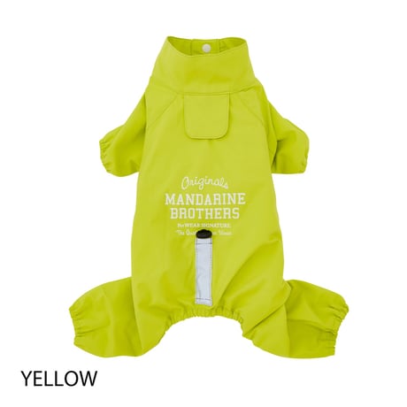 MANDARINE BROTHERS 2026新商品 RAIN SUIT レインスーツ YEL
