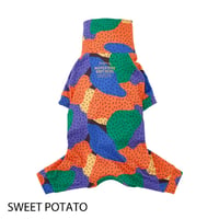 MANDARINE BROTHERS  SKIN TIGHT SUIT MULTI PRINT SWEET POTATO  スキンタイトスーツマルチプリント スウィートポテト