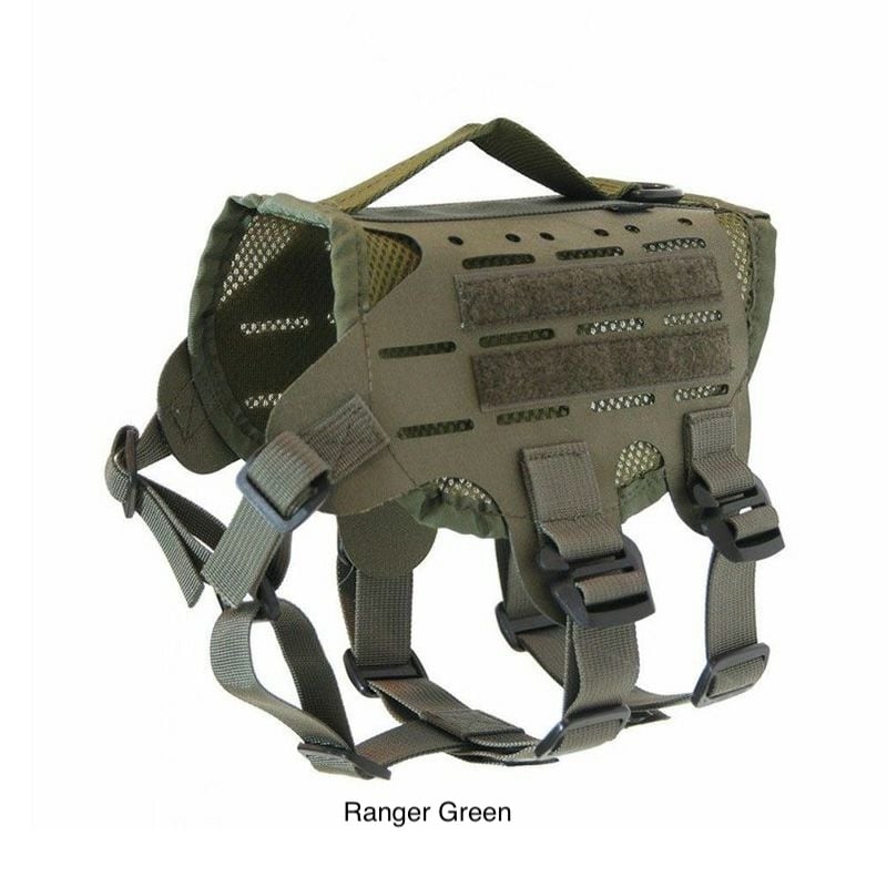 KILONINER キロナイナー ハーネス M4 Mサイズ レンジャーグリーン KILONINER（キロナイナー）M4 ハーネス 中型犬 | DOGGYWORKS