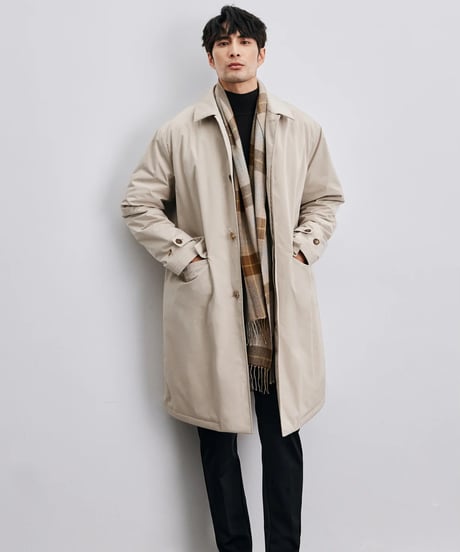 cotton mid coat jacket /2color　SH2415