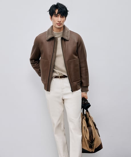fur jacket sheepskin　SH2588