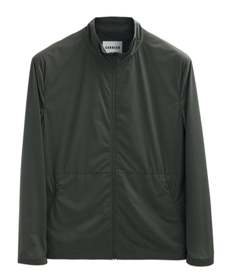 stand collar uv jacket /2color　SH2505