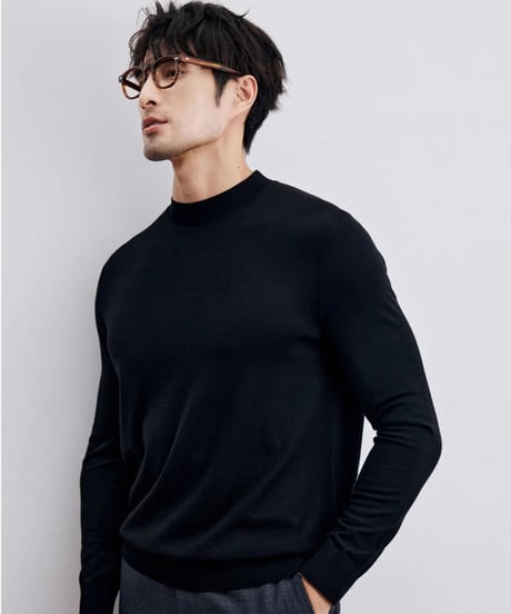 turtleneck sweater wool 100％ /3color　SH2310