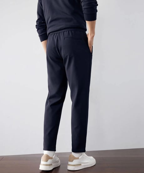 sweatpants elastic waist casual /2color　SH2245