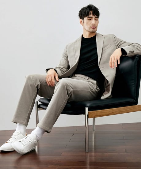 corduroy slim casual jacket /2color　SH2271